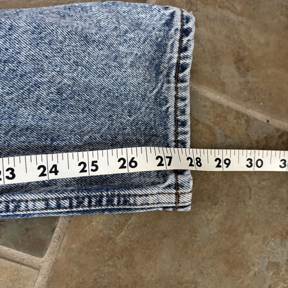 Sandro Paris Jeans Womens Size 38 Denim Vintage Wash High Rise Mom Straight Leg - Picture 8 of 10
